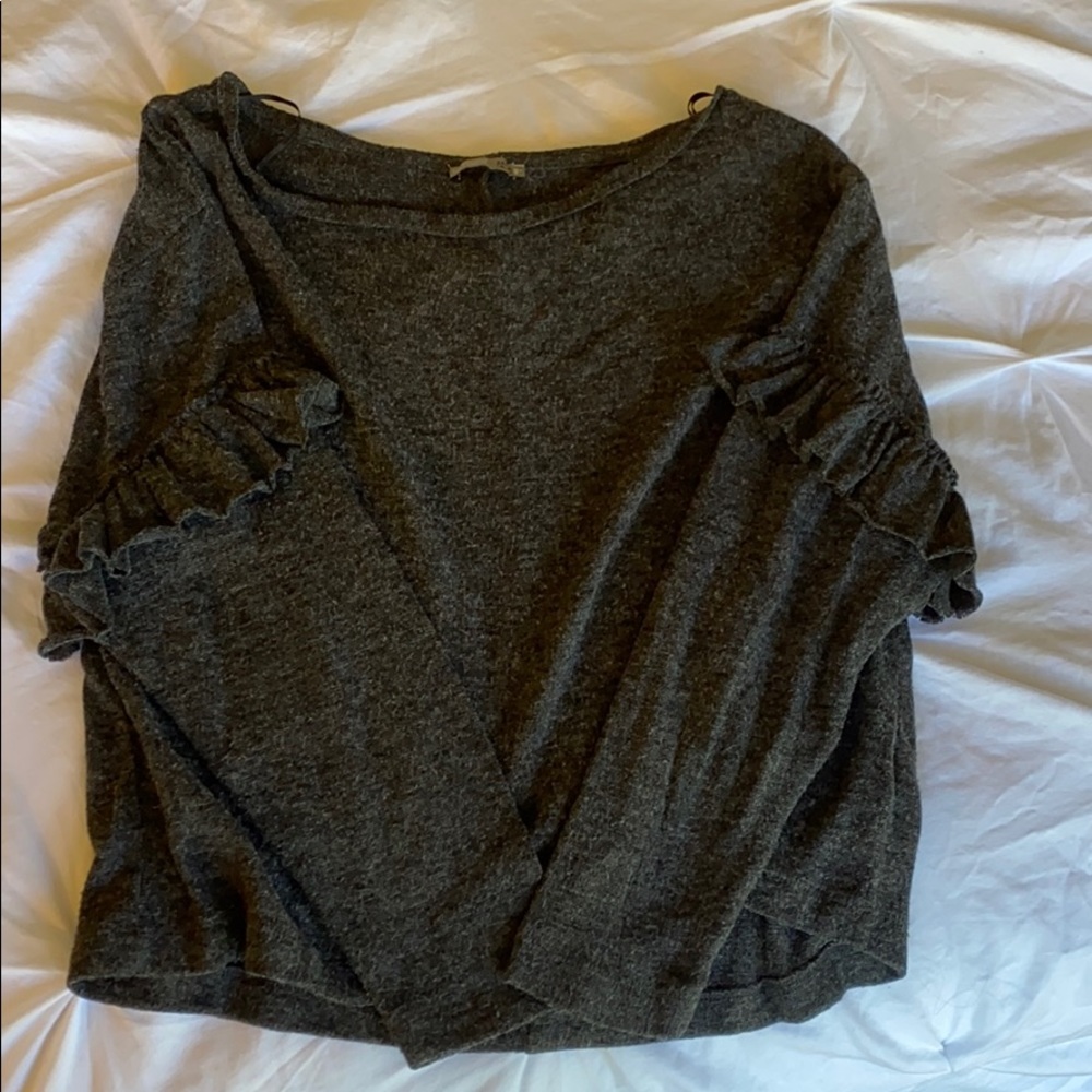 Zara Ruffle Sleeve Sweater - Picture 4 of 4